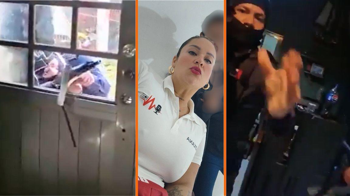 Así fue el momento en el que hombres armados ingresaron al domicilio de la periodista Roxana Guzmán (VIDEO)