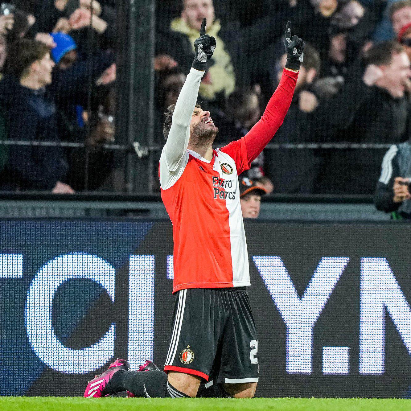 Santi Giménez abre la llave para la lluvia de goles del Feyenoord en la Europa League. Noticias en tiempo real