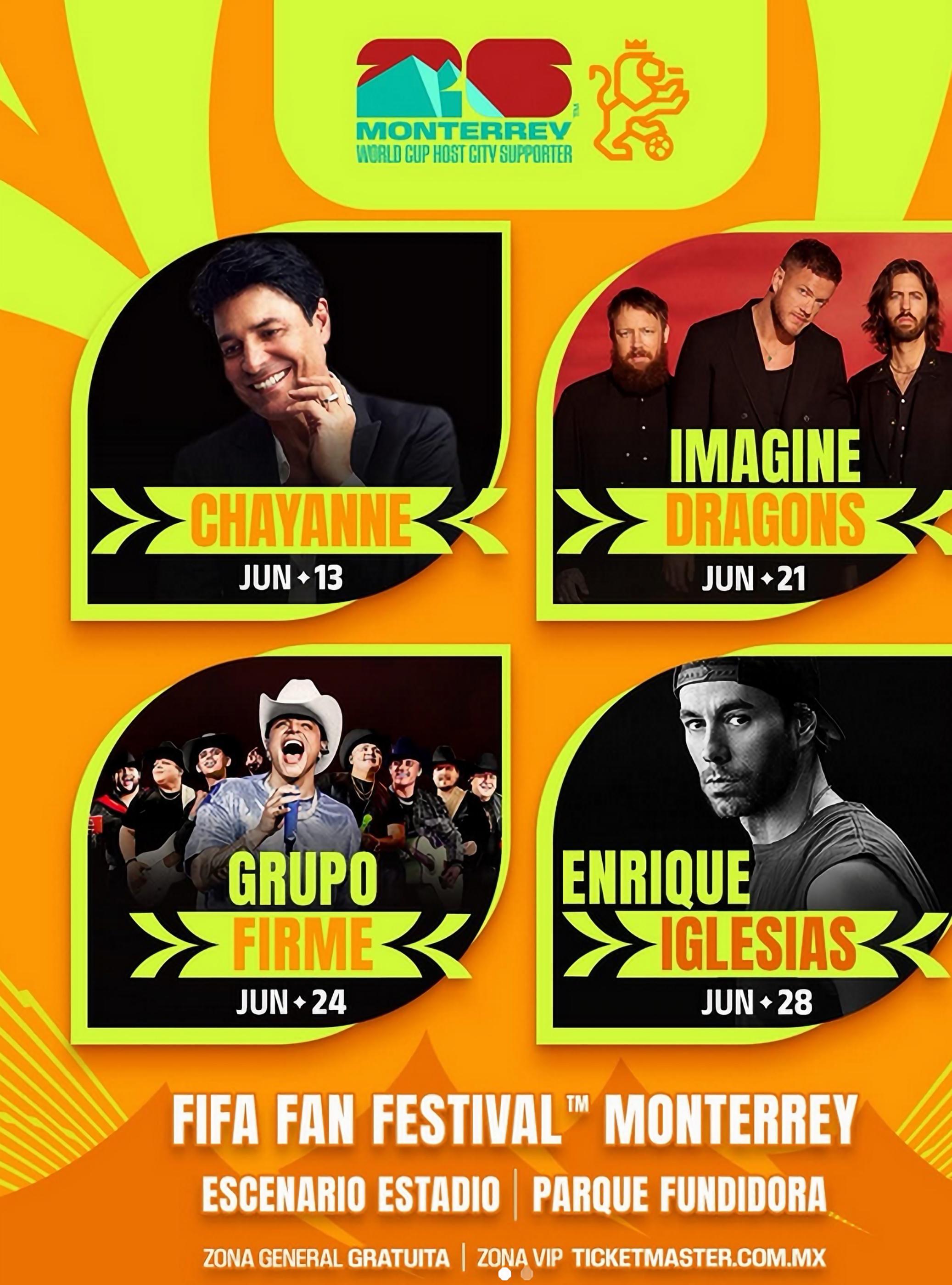 Póster del Fan Fest Monterrey 2026.