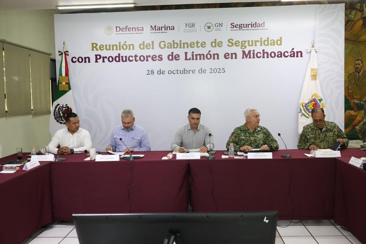 Gobierno federal lanza operativo contra la extorsión en Michoacán