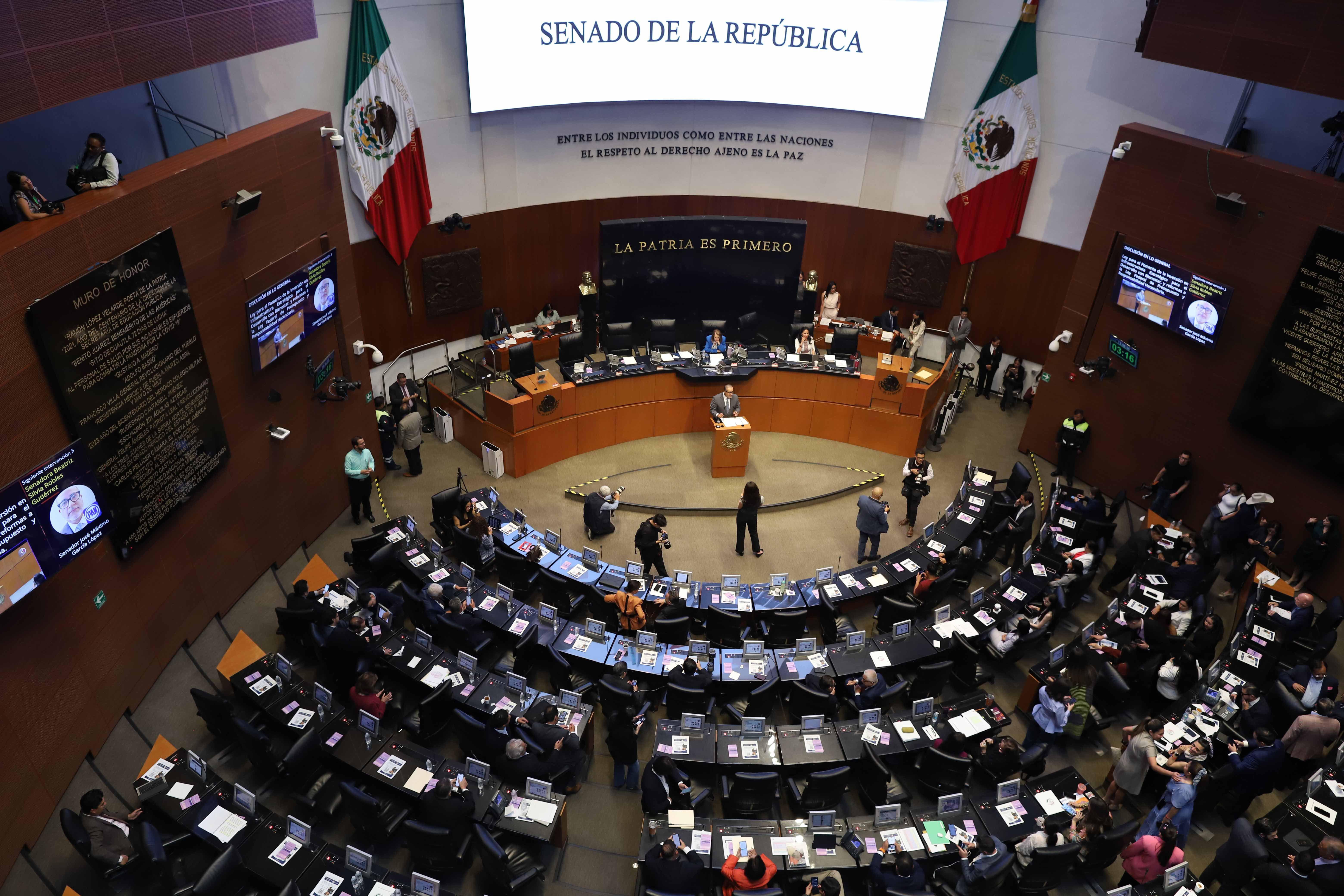 Senado aprueba creación de 3 comisiones bicamerales
