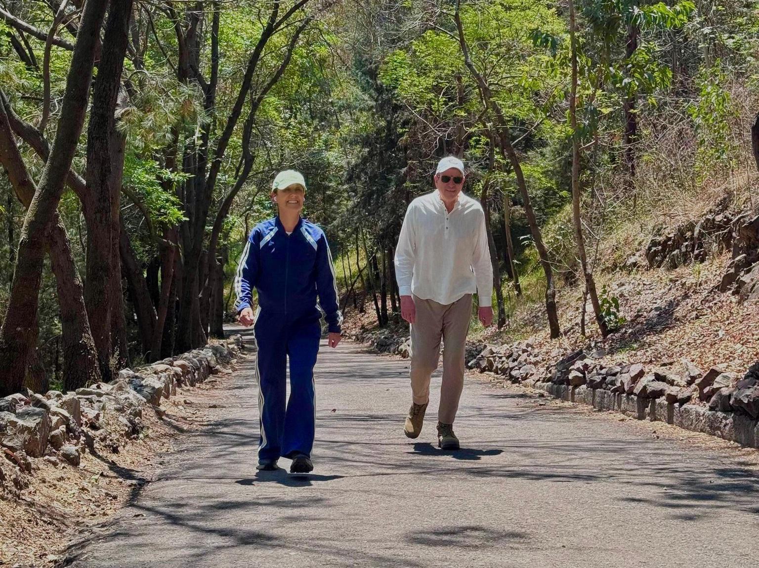 Sheinbaum muestra paseo en Semana Santa y confirma que usó el receso para planear ‘mañaneras’