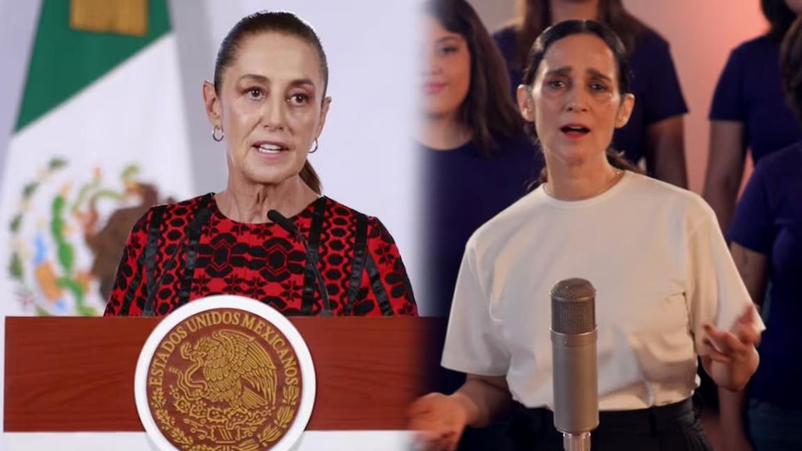 Sheinbaum aclara que la canción ‘La niña futbolist