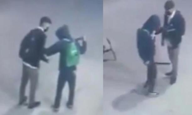 Con machete en mano, adolescente asalta a estudiante en San Luis Potosí. Noticias en tiempo real