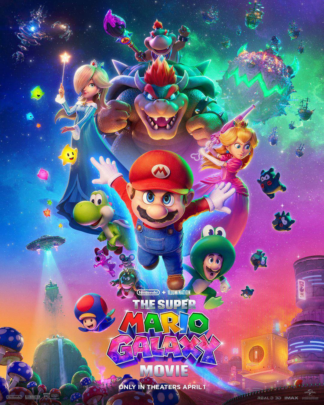 ¿Repetirá el éxito? ‘Super Mario Galaxy’ llega a cines entre altas expectativas y críticas divididas
