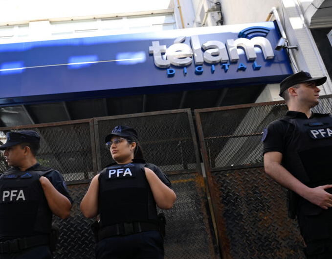 Argentina cierra la agencia de noticias Télam, argumenta millonarias pérdidas . Noticias en tiempo real