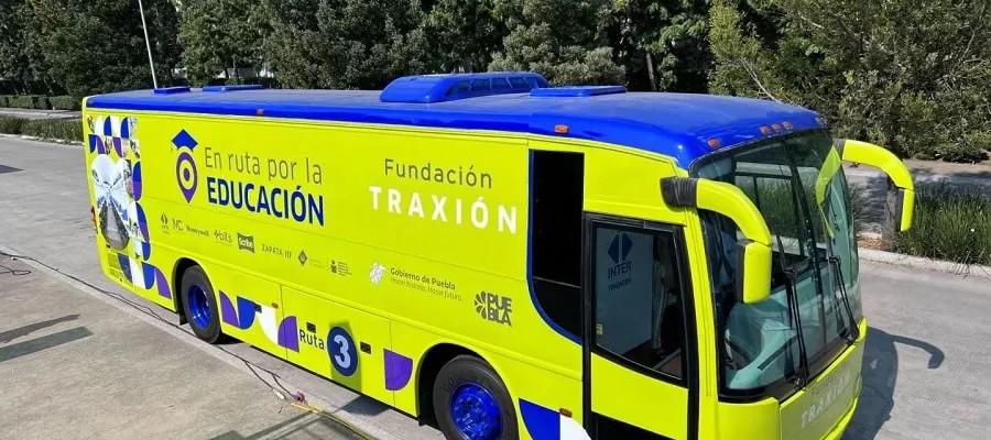 Fundación Traxion lleva aulas móviles a Coahuila con Ruta 19