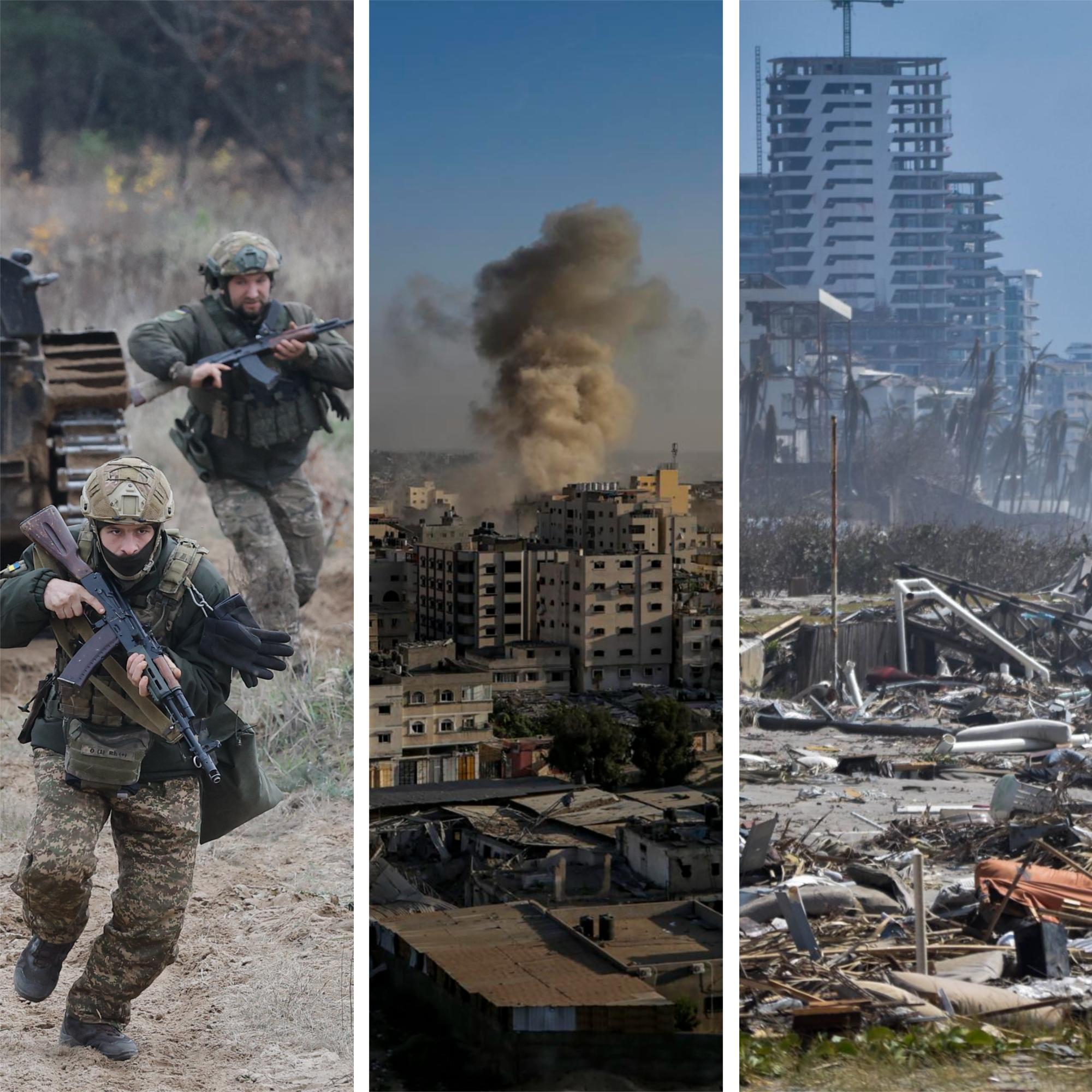 Dos guerras y un huracán; reflexiones sobre Ucrania, Israel y Acapulco . Noticias en tiempo real