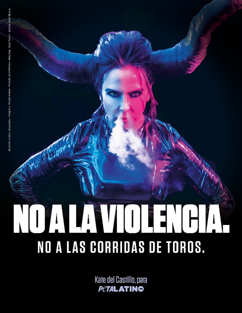 ¡Kate del Castillo se lanza al ruedo! Protesta enérgicamente contra las corridas de toros. Noticias en tiempo real