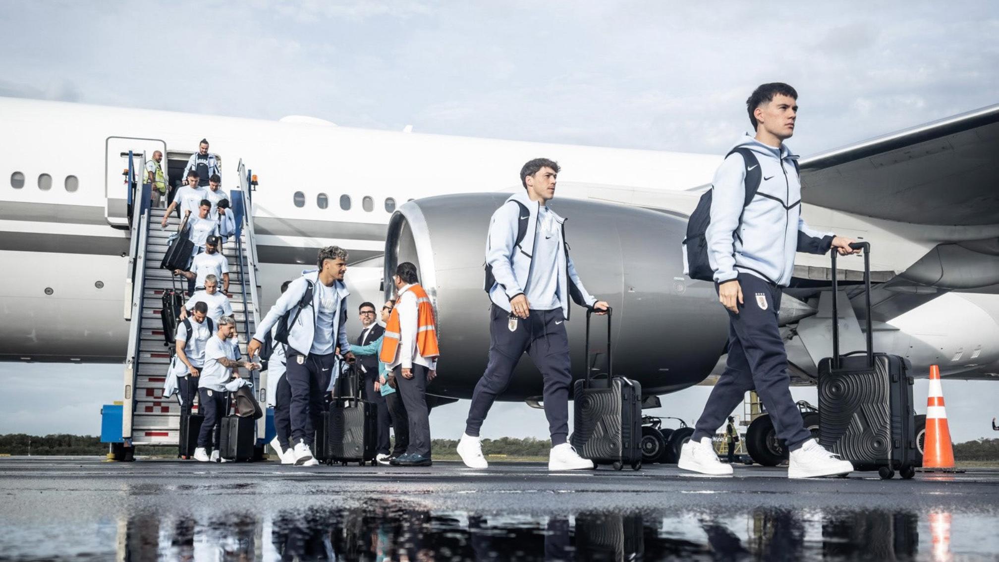 Mundial 2026: Uruguay llega a Cancún para iniciar su campame
