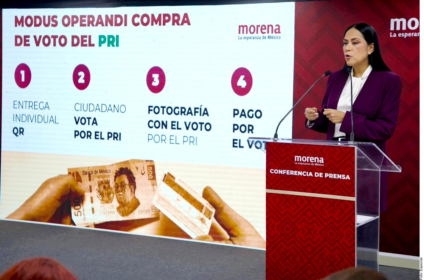 Ve presidenta de Morena resultado positivo en elecciones de 