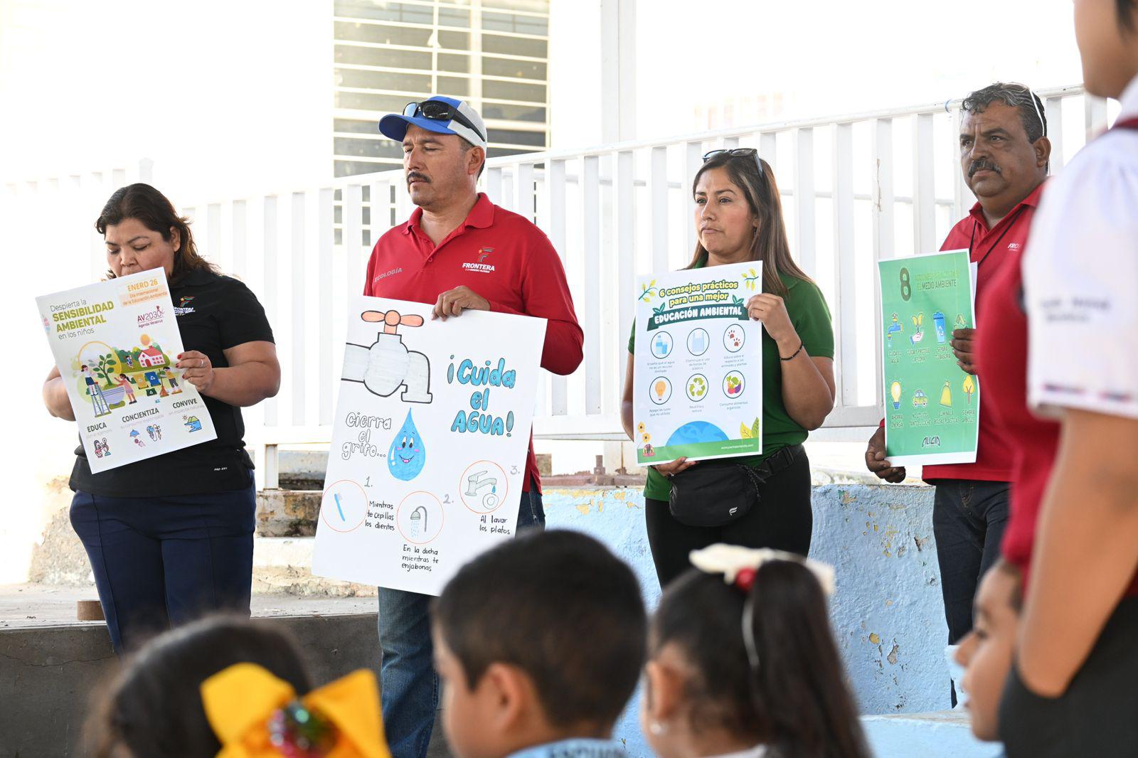 Promueven en escuelas de Frontera, Coahuila, respeto a los animales y al medio ambiente