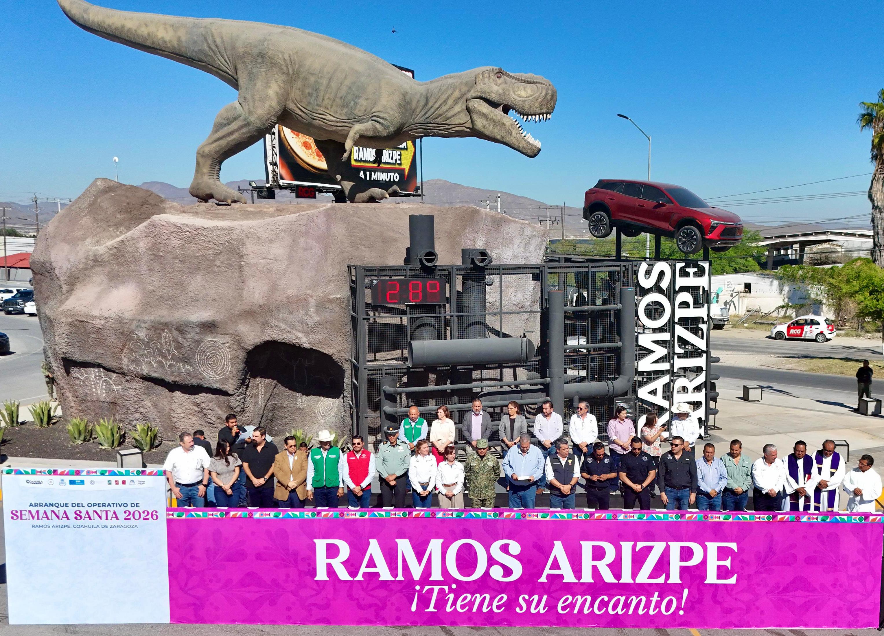 Arranca Ramos Arizpe operativo de Semana Santa con más de 300 elementos