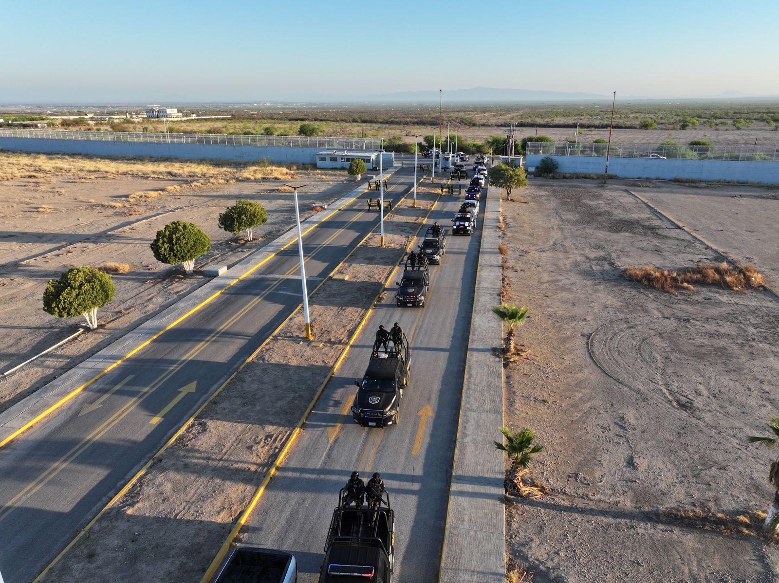 Trasladan a 80 internos de Piedras Negras al penal de Monclova