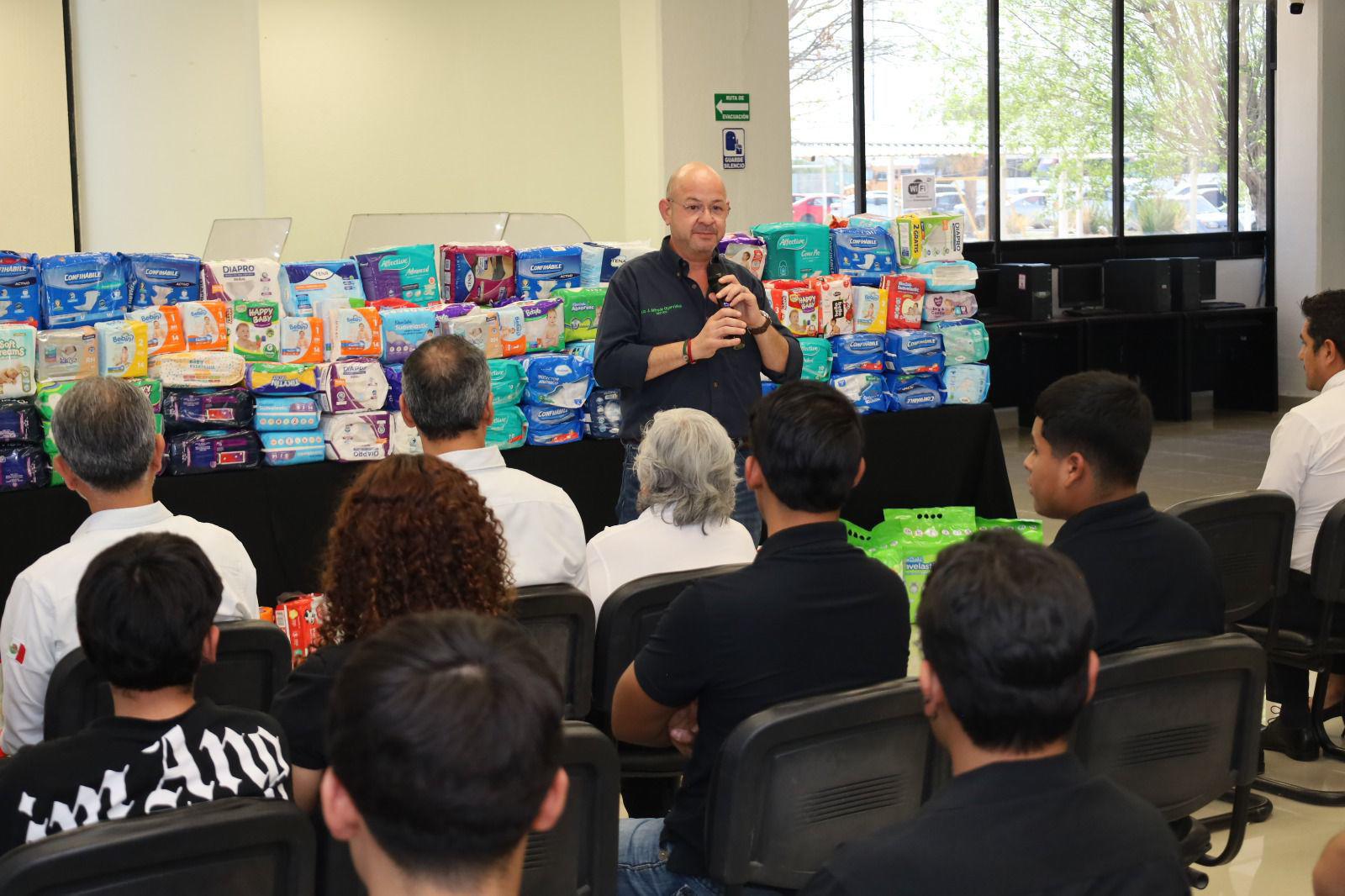 UTRCC se suma al Pañatón 2026 con donativo en favor de sectores vulnerables