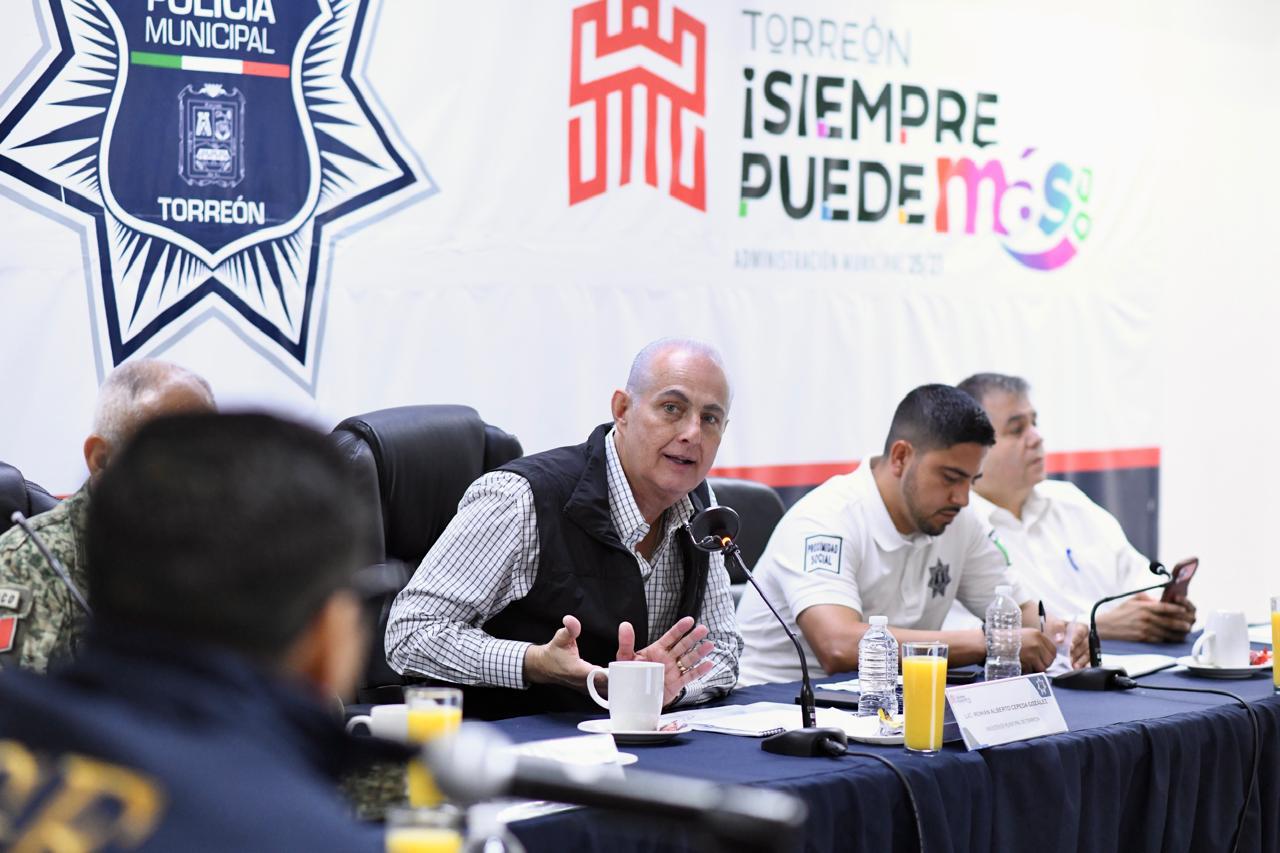 Refuerza Torreón operativos de seguridad por eventos deportivos y religiosos; alcalde llama a la civilidad