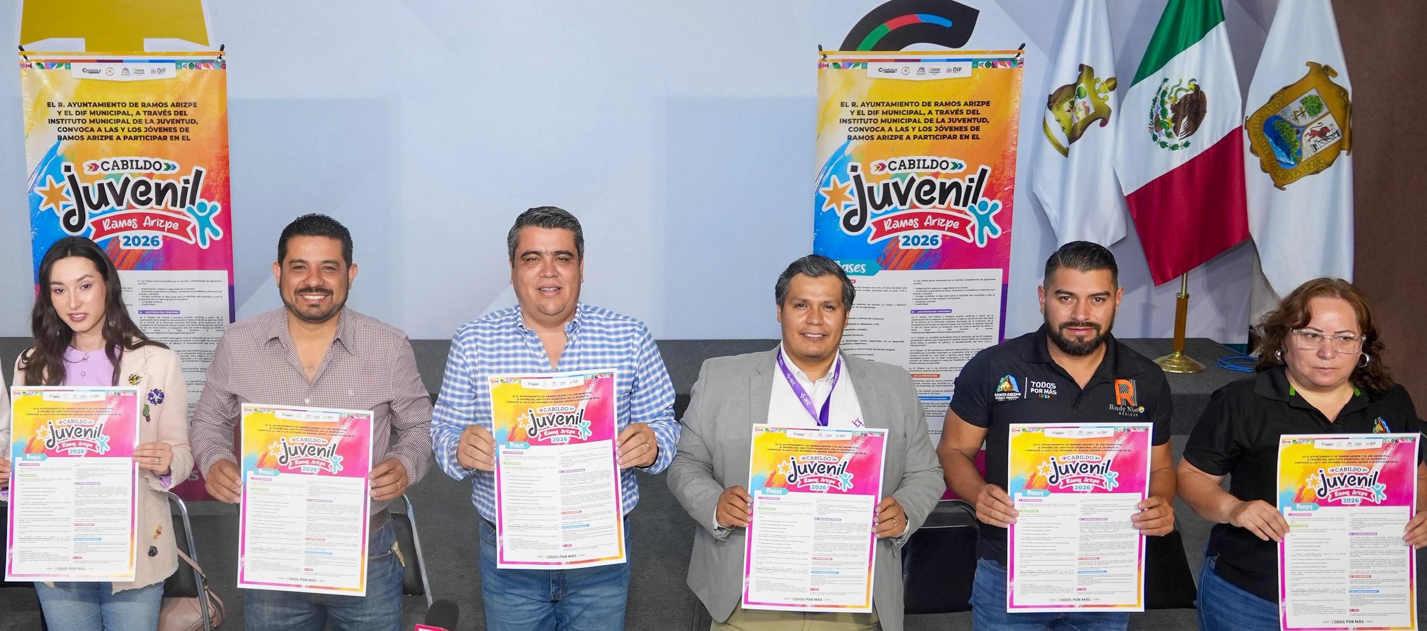 Ramos Arizpe presenta la convocatoria para el primer Cabildo Juvenil