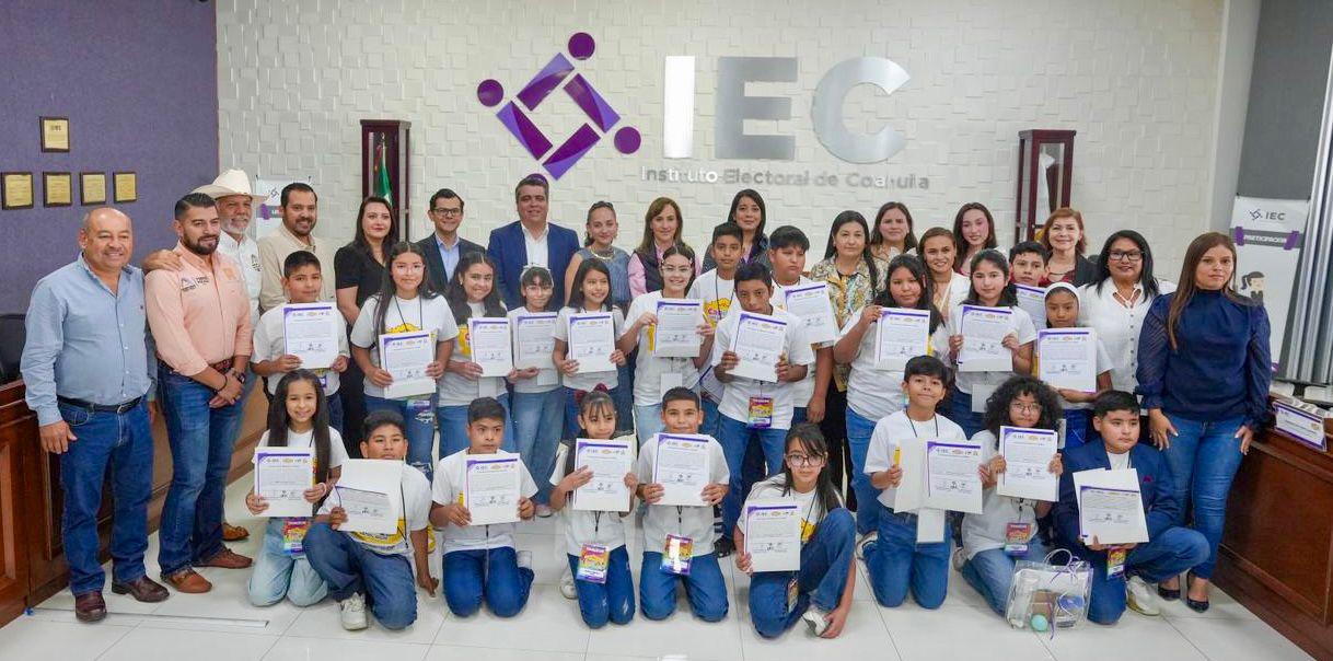 Niñez toma la palabra en Cabildo Infantil 2026 en Ramos Arizpe