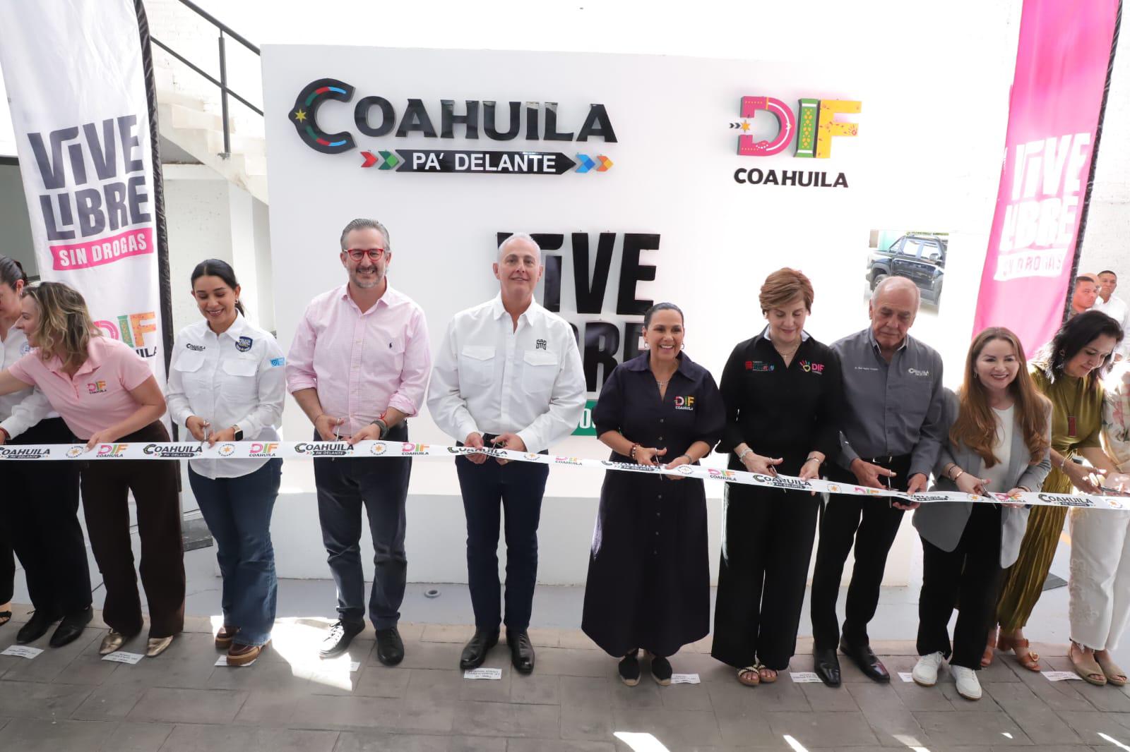 Coahuila refuerza lucha contra adicciones con nuevo centro ‘Es Pa’ Vivir Libre’ en Torreón