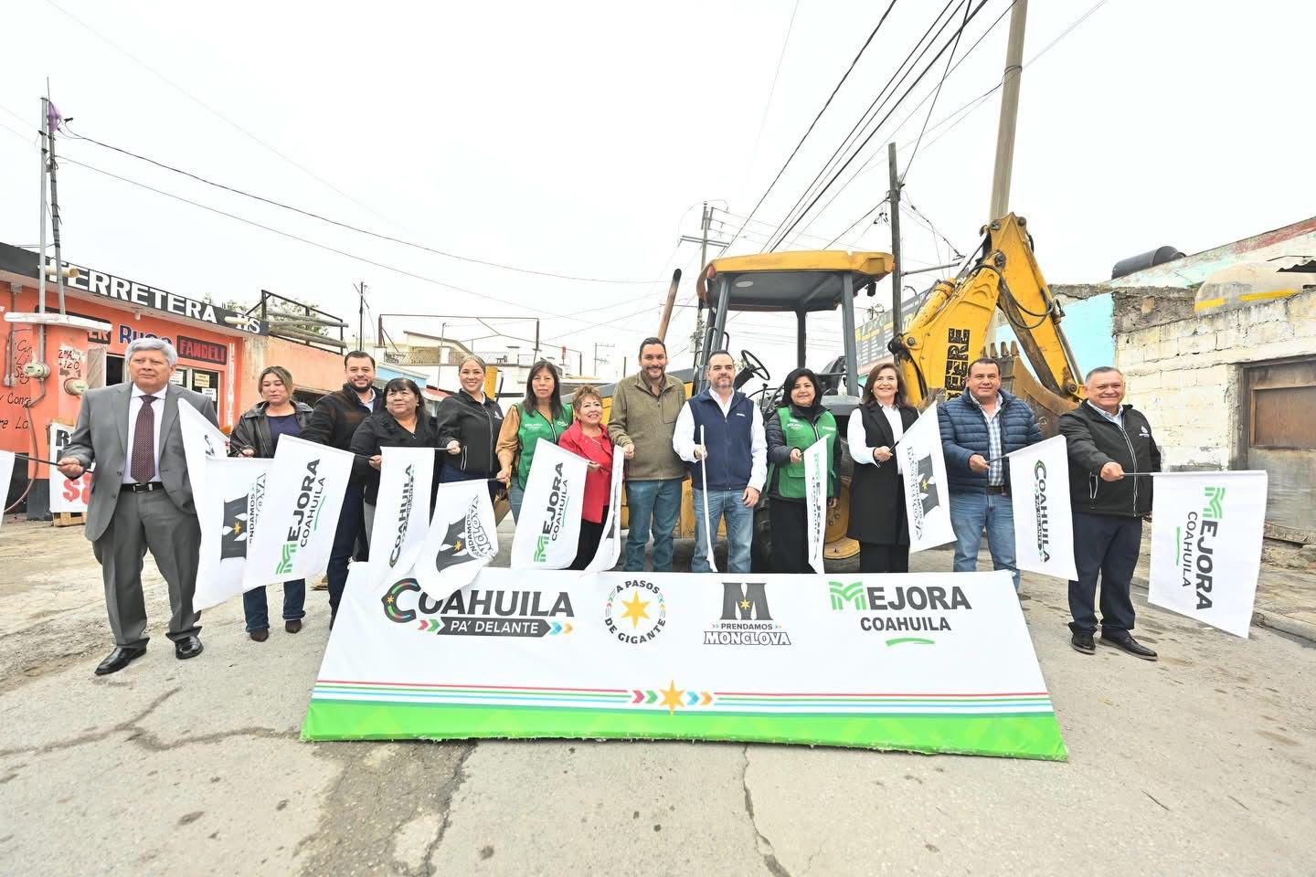 Reponen red de agua en el colonia El Pueblo; 20 mil monclovenses saldrán favorecidos
