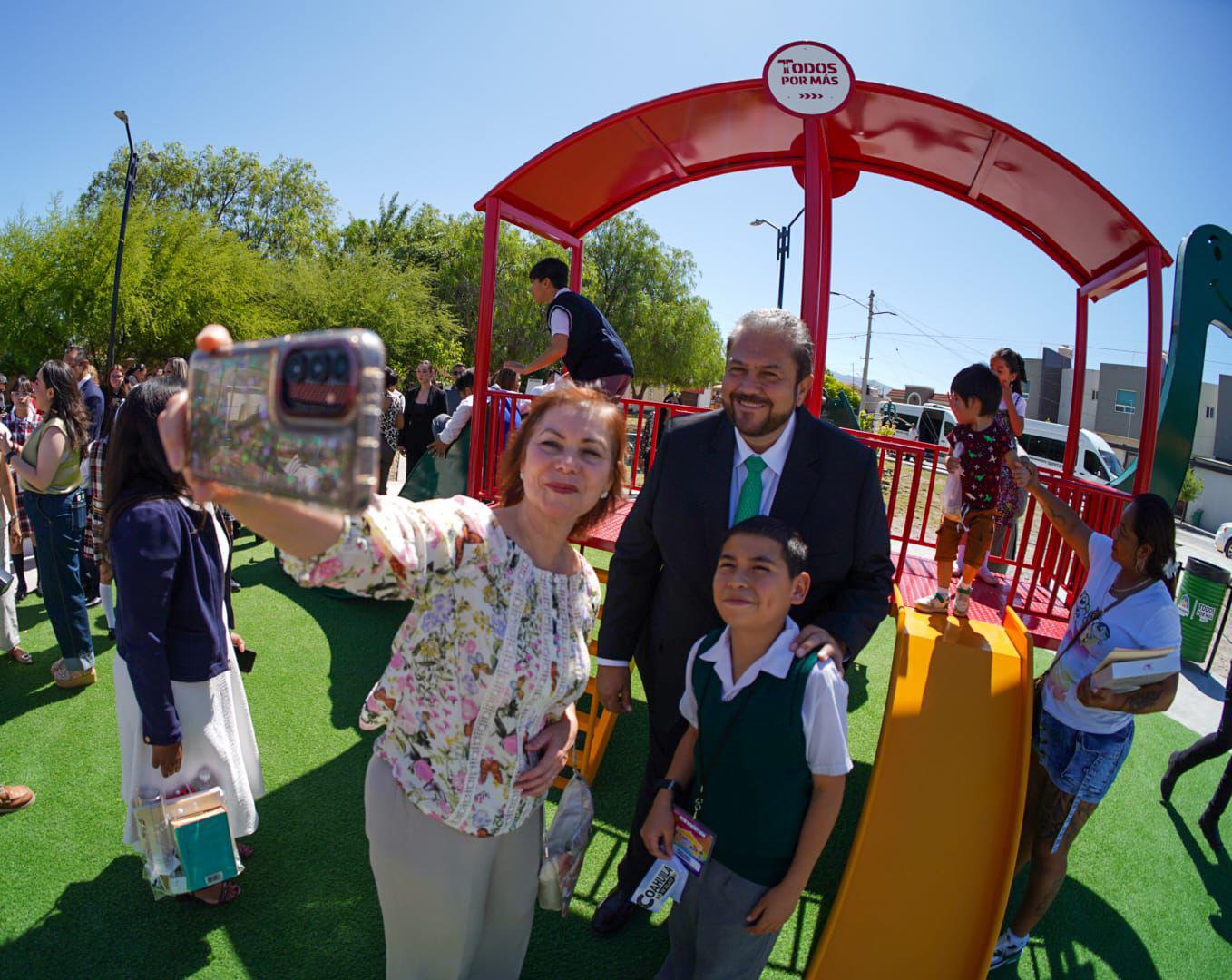 Recuperan espacio público en Villa Magna, en Ramos Arizpe; invierten 2 mdp