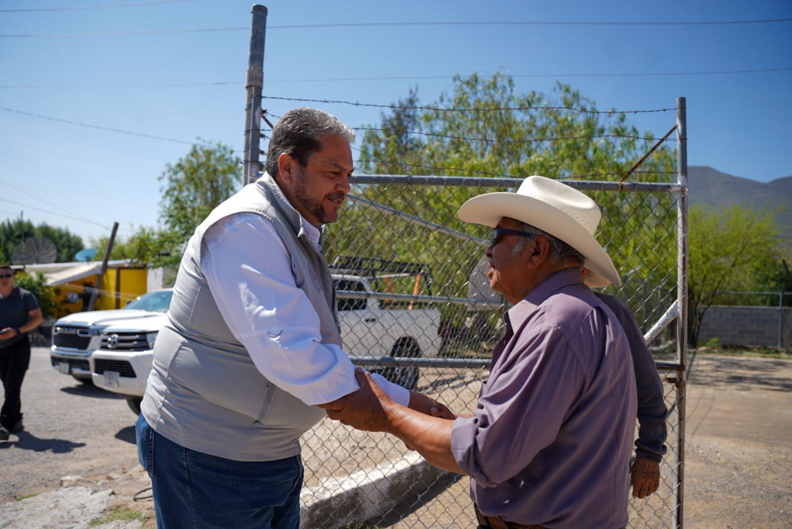 Comunidad de Acatita reconoce obras y apoyos impulsados por el Municipio de Ramos Arizpe