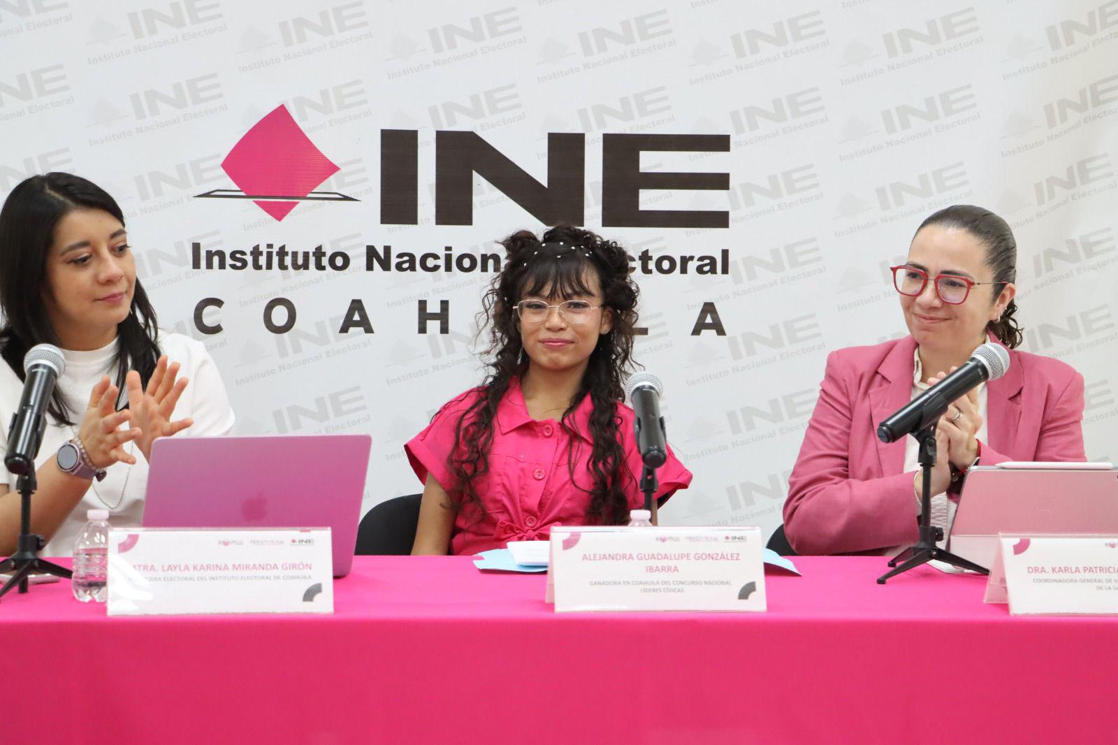 Promueven participación juvenil con foro sobre el voto en Coahuila