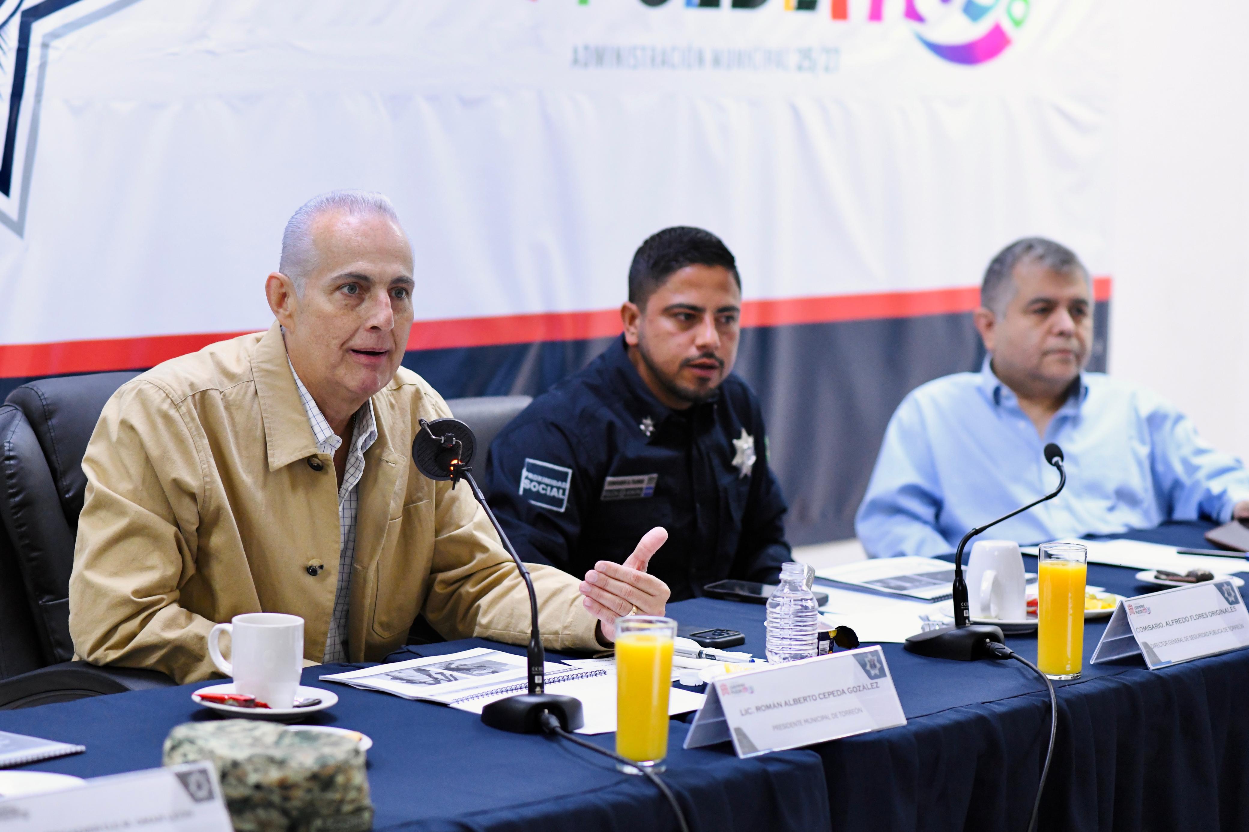 Se consolida Torreón como referente de seguridad nacional: Román Cepeda