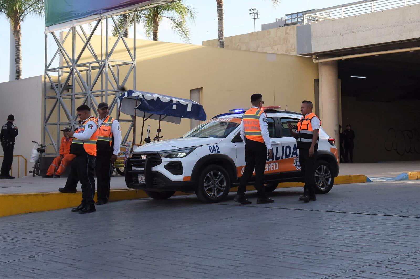 Alistan operativo vial en Torreón por concierto del Día de las Madres en Plaza Mayor