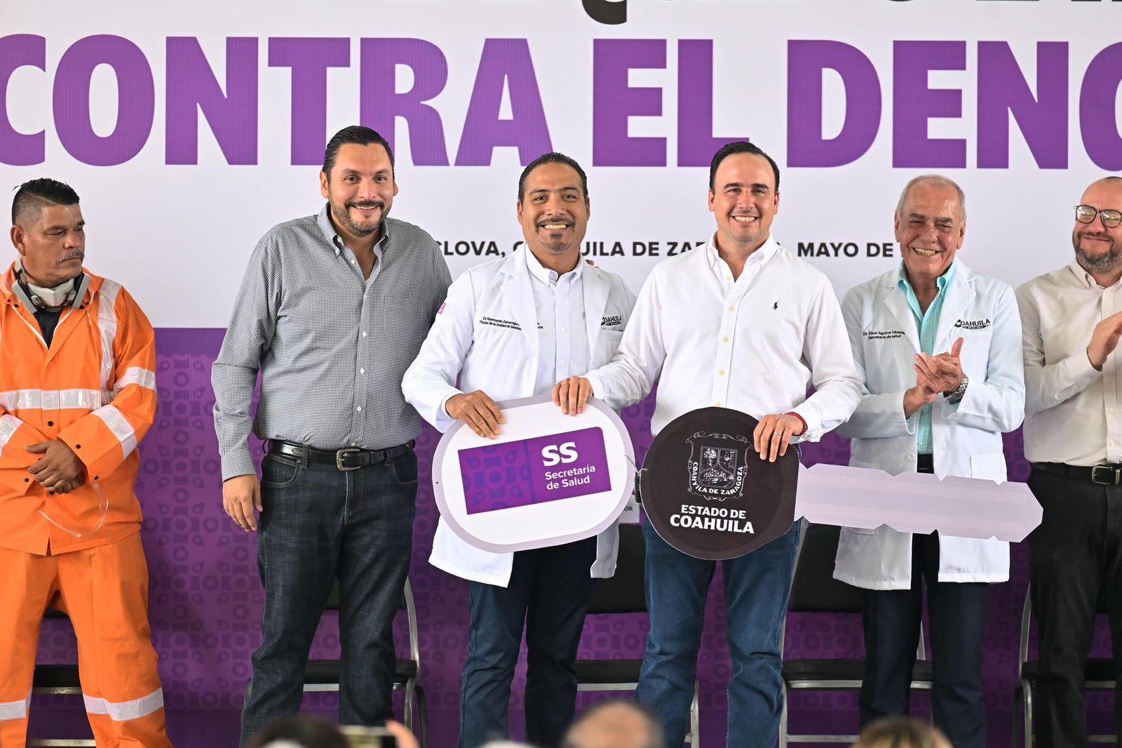 Entrega Gobierno del Estado 30 millones de pesos en equipo e insumos para reforzar combate al dengue