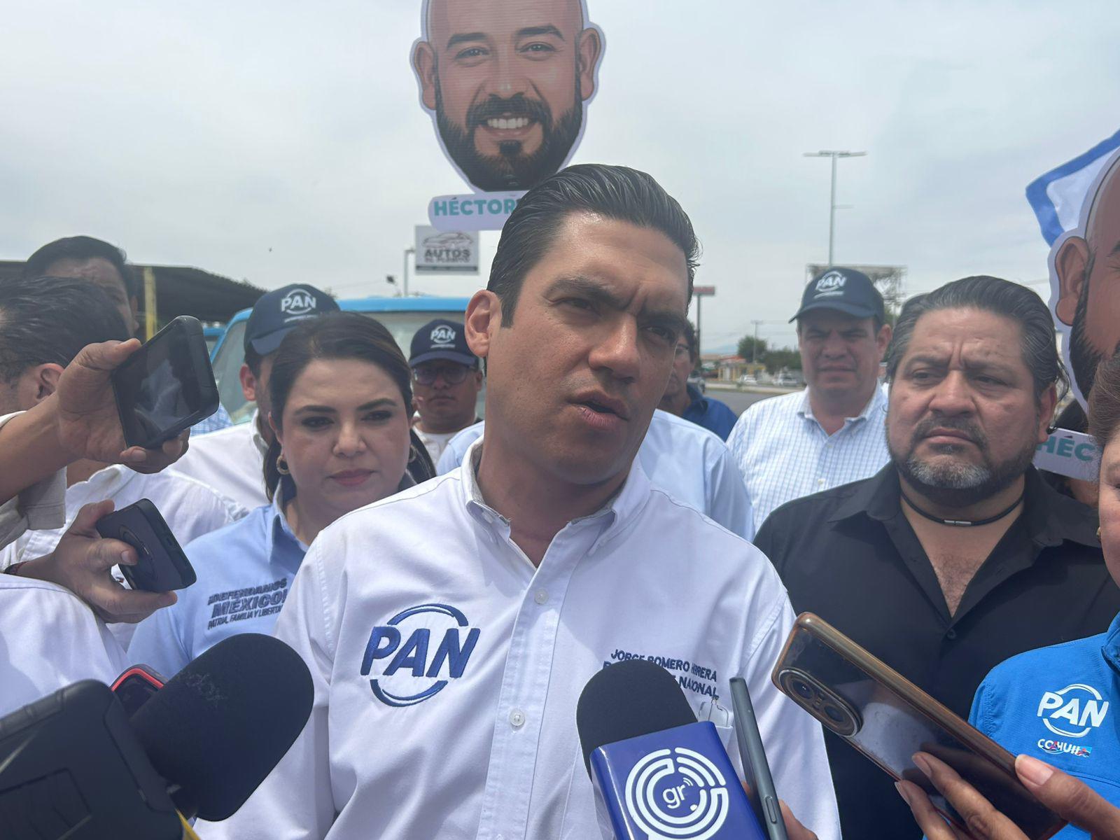 El verdadero peligro es que a Coahuila entre Morena: Jorge Romero, líder del PAN