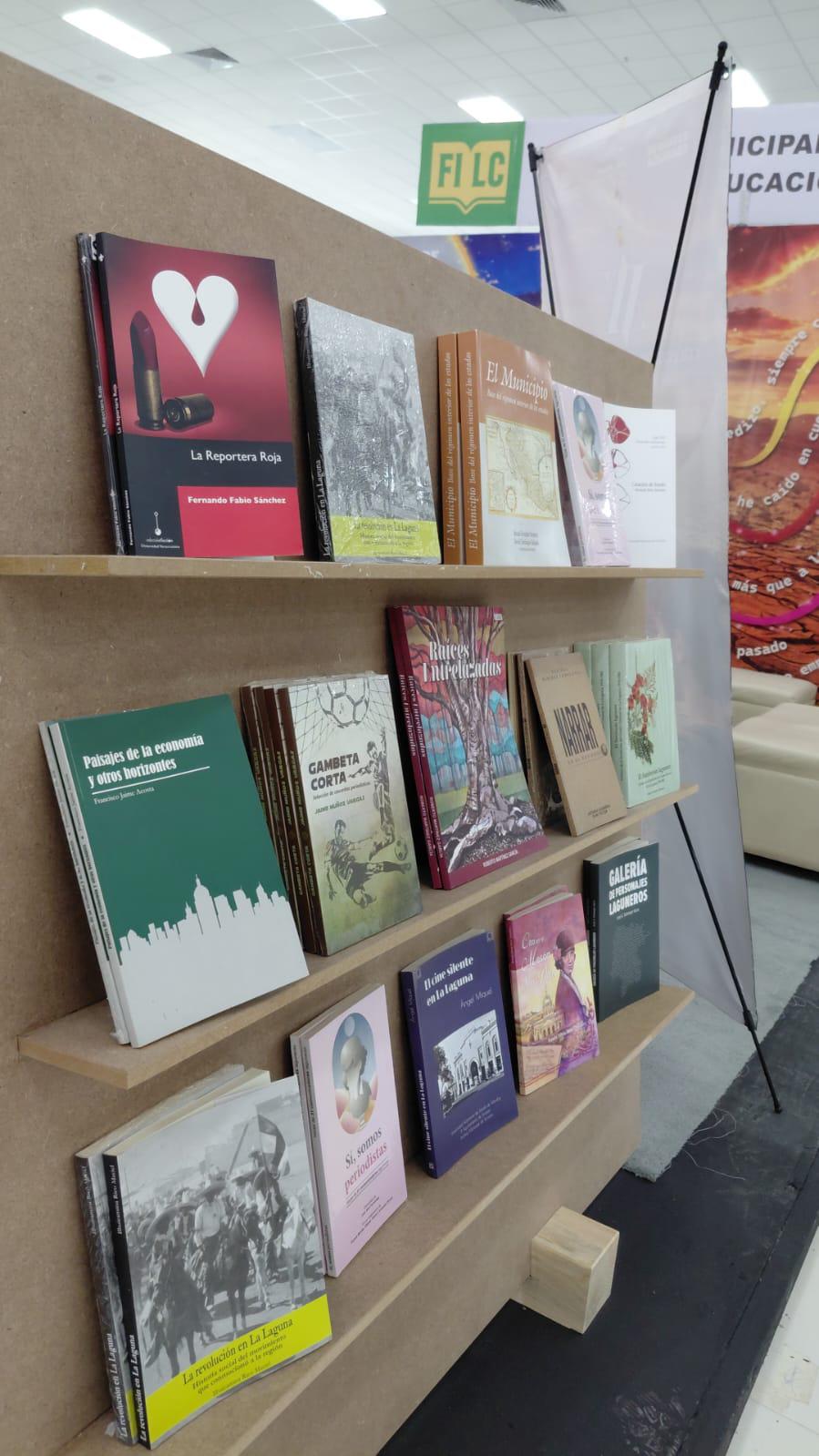 El módulo del Archivo Municipal y el IMCE reúne publicaciones sobre historia, identidad y personajes de la Comarca Lagunera dentro de la FILC Torreón 2026.