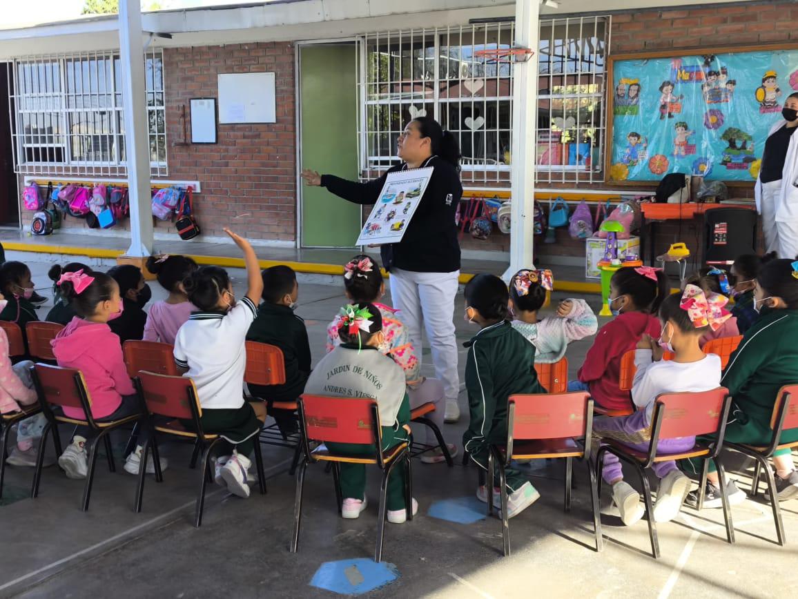 Lleva IMSS Coahuila hábitos saludables a escuelas y guarderí
