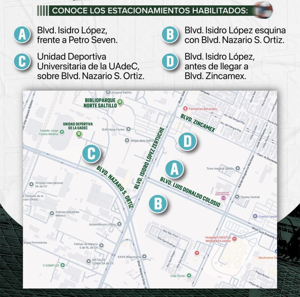 Preparan espacios de estacionamiento para recibir a miles en