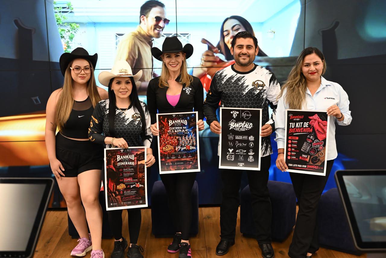 Bandéalo Fit Fest llega a Saltillo con ejercicio, música sinaloense y ambiente vaquero
