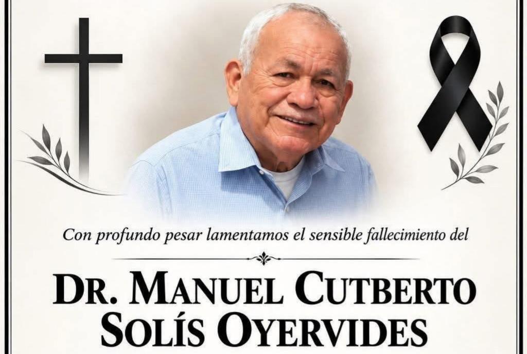 Fallece Manuel Cutberto Solís Oyervides, exalcalde de Frontera
