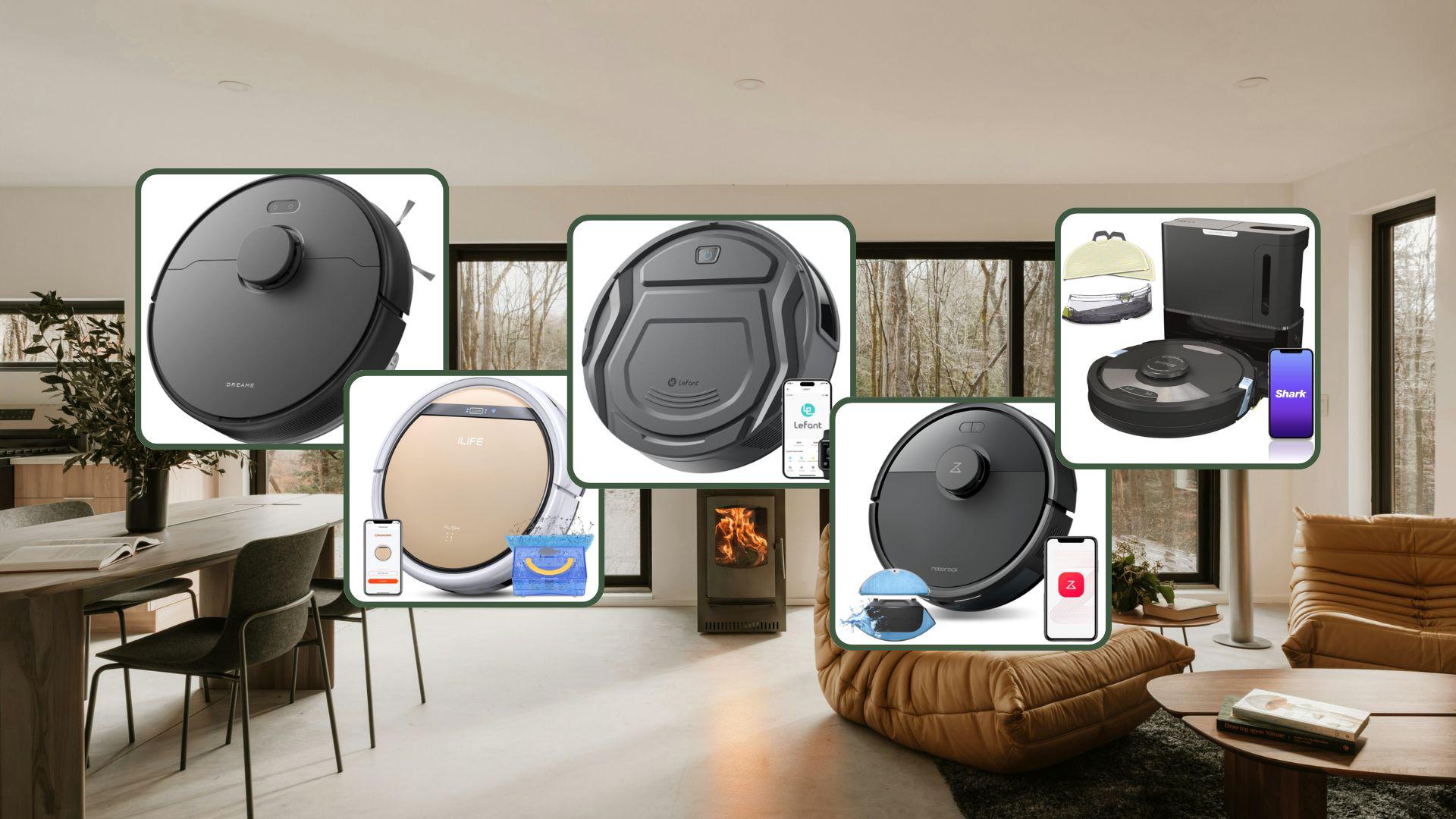 Las 5 mejores aspiradoras robots de Amazon para mantener limpio tu hogar 24/7